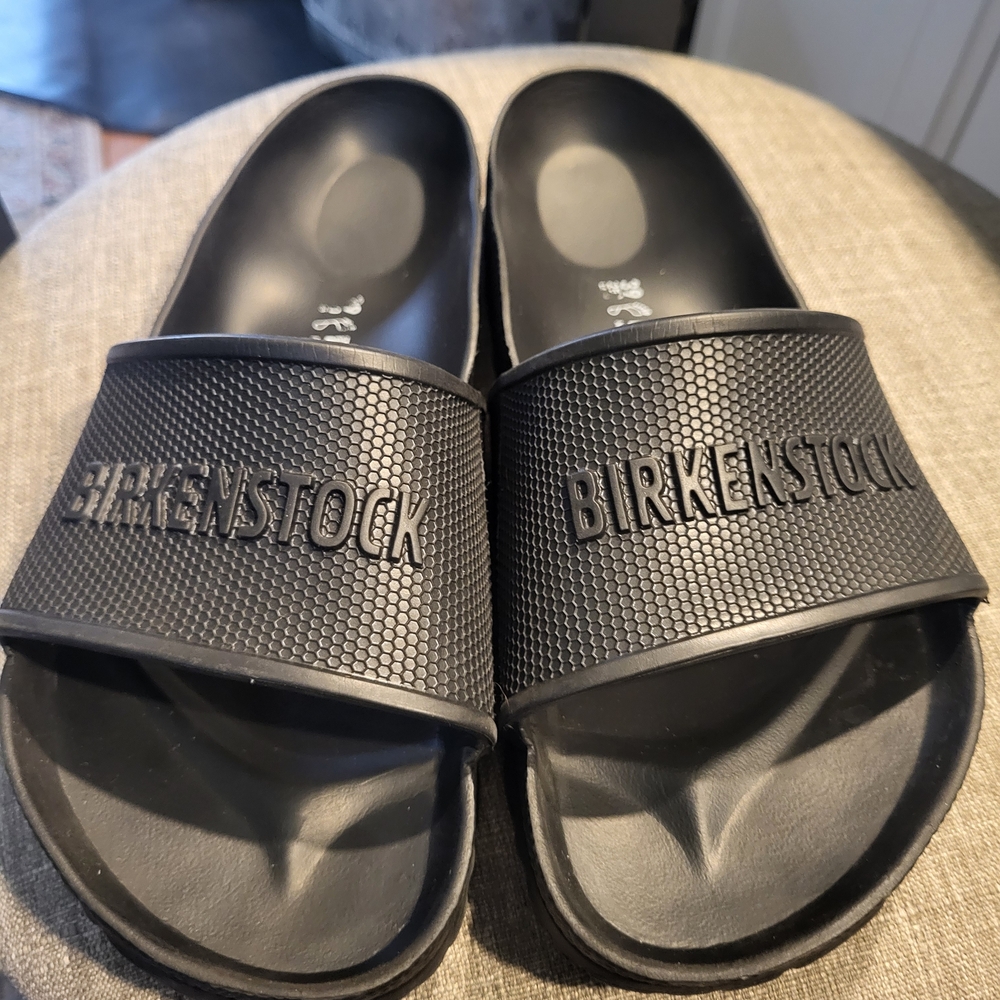 Birkenstock Eva Barbados Black Womans Or Men's Slides